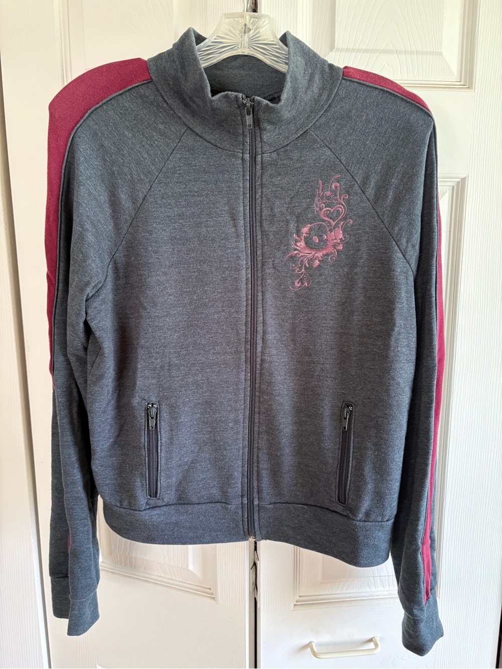 Morbid Threads Zip-Up Track Jacket